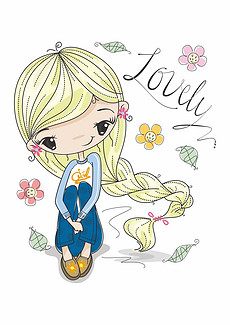 T恤图案_创意手绘T恤图案设计