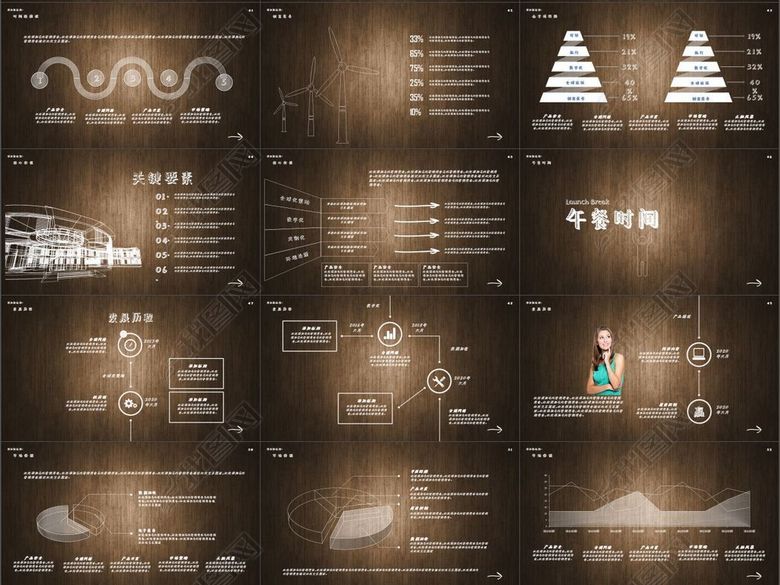企业汇报商务交流项目推广工作总结计划(图片
