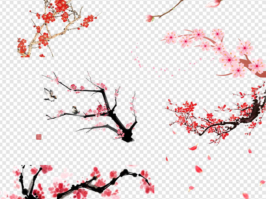 【本作品下载内容为:"浪漫粉红色桃花樱花梅花素材"模板,其他内容仅为参考,如需印刷成实物请先认真校稿,避免造成不必要的经济损失。】 【声明】未经权利人许可,任何人不得随意使用本网站的原创作品(含预览图),否则将按照我国著作权法的相关规定被要求承担最高达50万元人民币的赔偿责任。