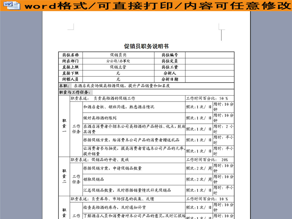 内衣销售员工作职责_岗位职责及工作流程图