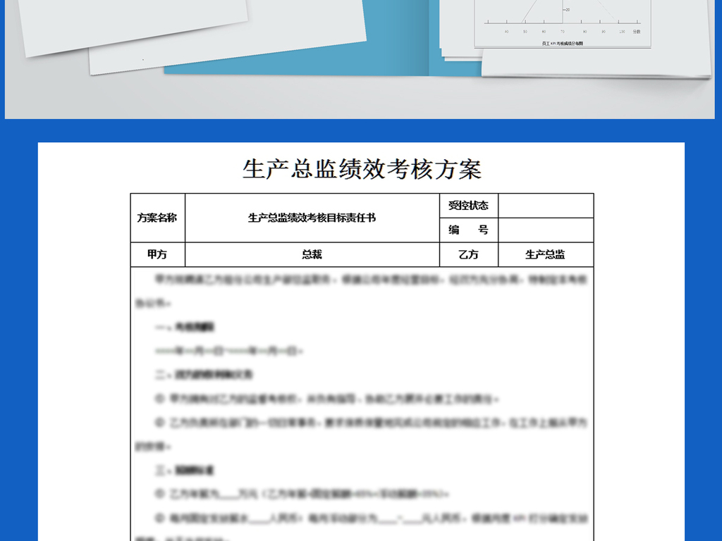 2017年生产总监绩效考核方案图片设计素材_高