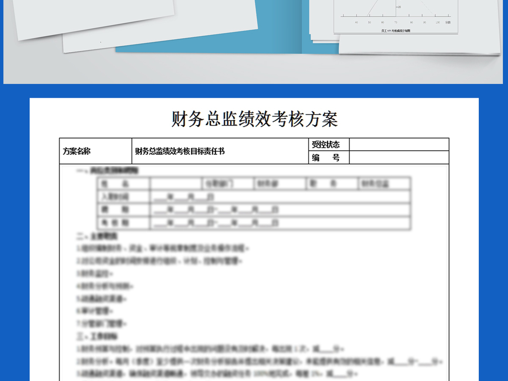 2017年财务总监绩效考核方案图片设计素材_高