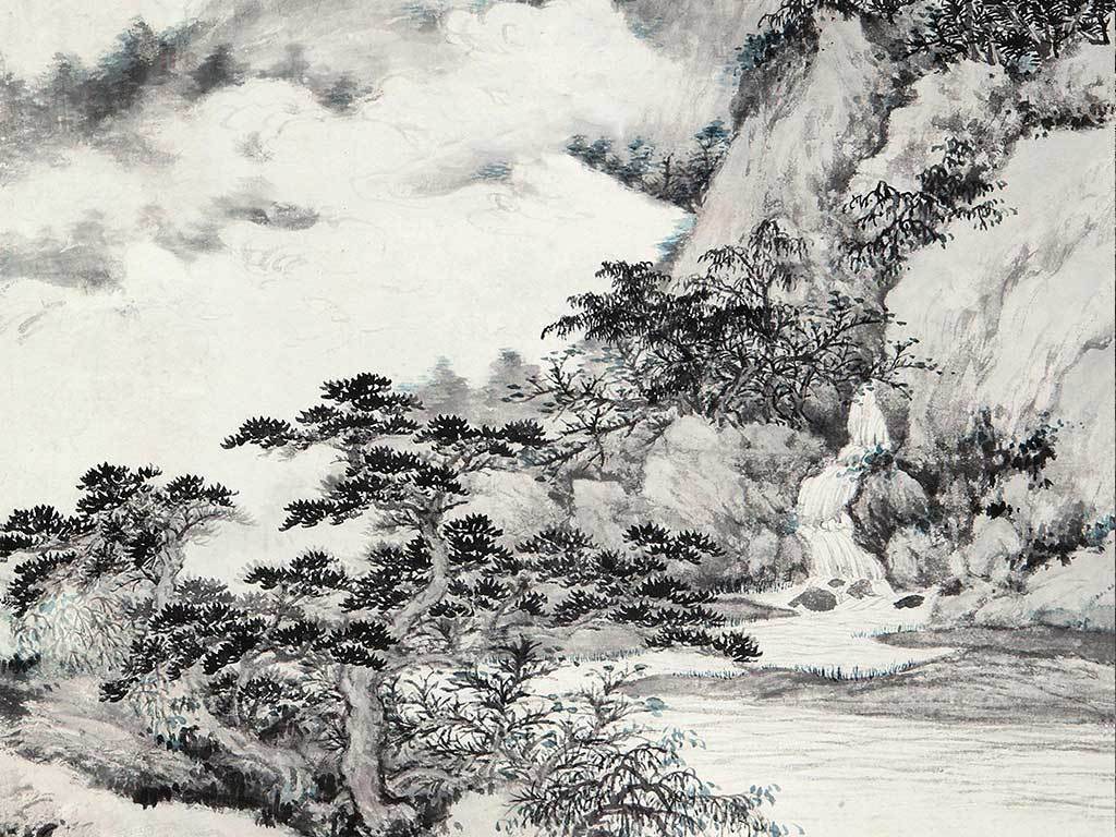 【本作品下载内容为:"锦绣山河山水意境中式玄关"模板,其他内容仅为参考,如需印刷成实物请先认真校稿,避免造成不必要的经济损失。】 【声明】未经权利人许可,任何人不得随意使用本网站的原创作品(含预览图),否则将按照我国著作权法的相关规定被要求承担最高达50万元人民币的赔偿责任。