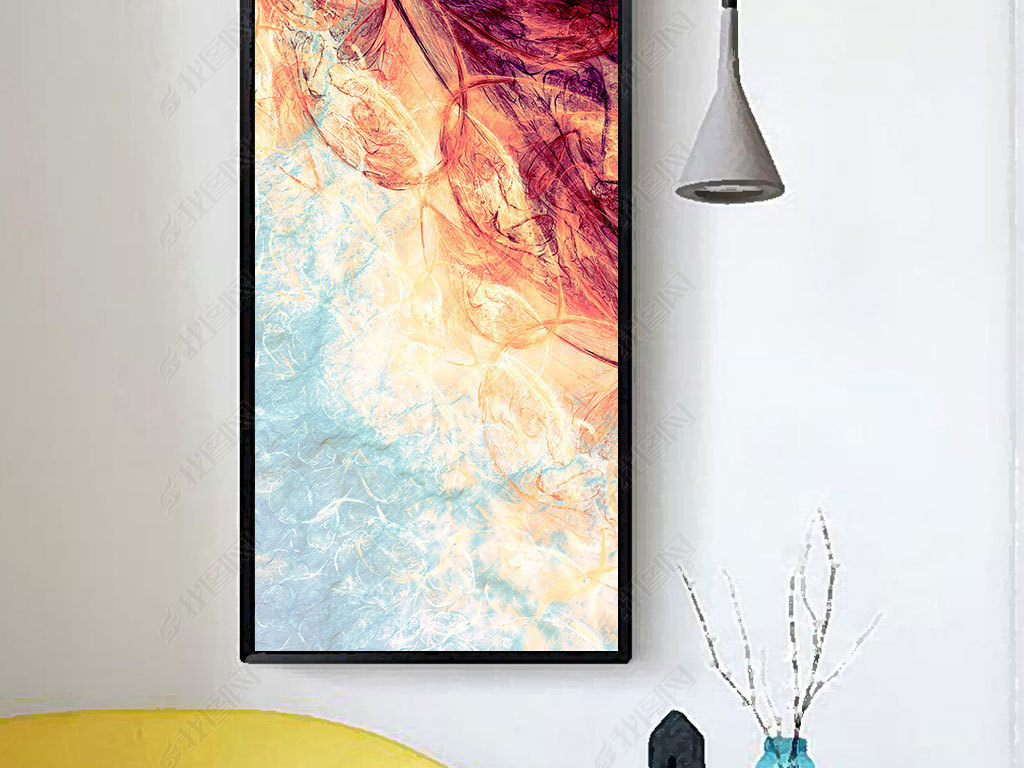 装饰画简约大气风 jpg