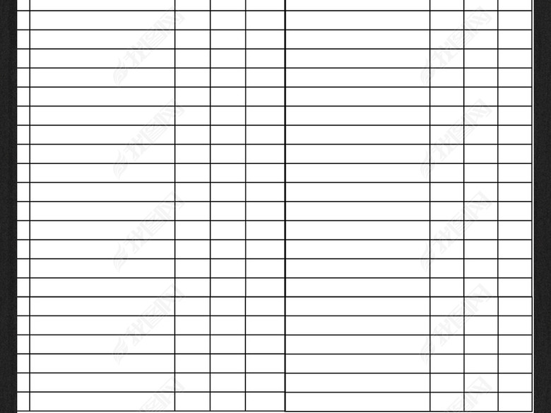 自动化统计个人学习计划表Excel表格图片下载