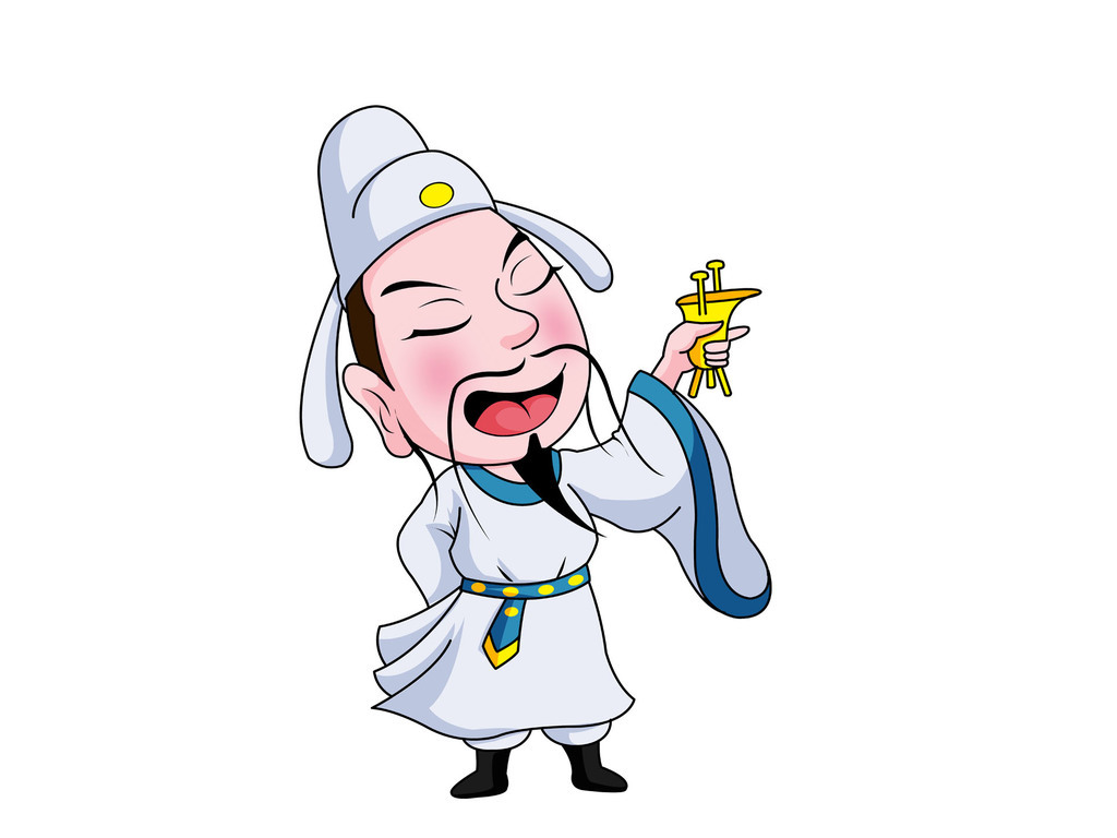 王者李白卡通