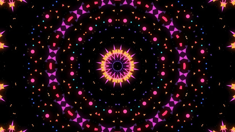 时尚动感舞台背景光线闪烁社会摇-DJ版音乐背