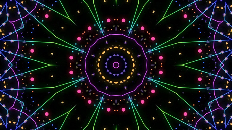 时尚动感舞台背景光线闪烁社会摇-DJ版音乐背