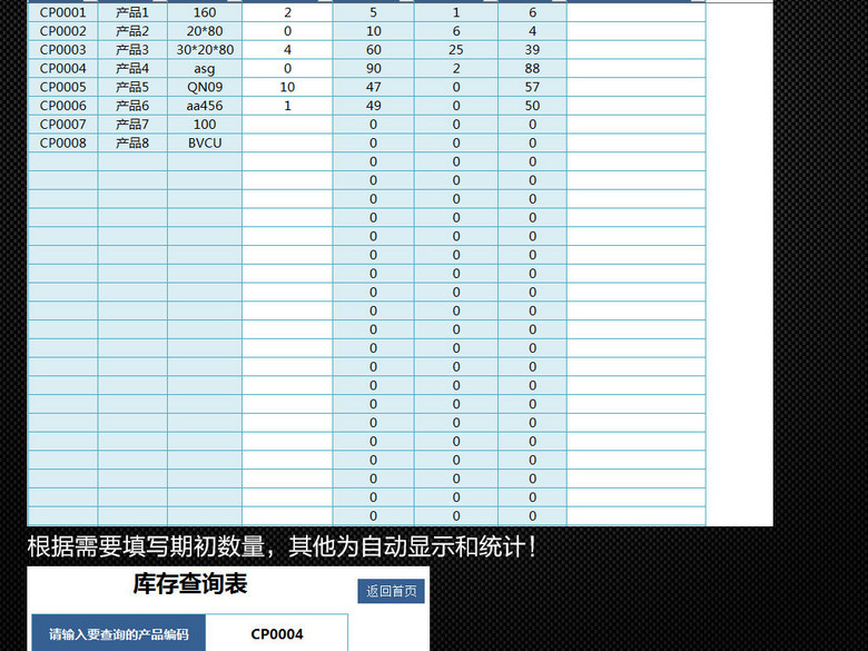 全面实用公司企业进销存管理系统表格(图片编