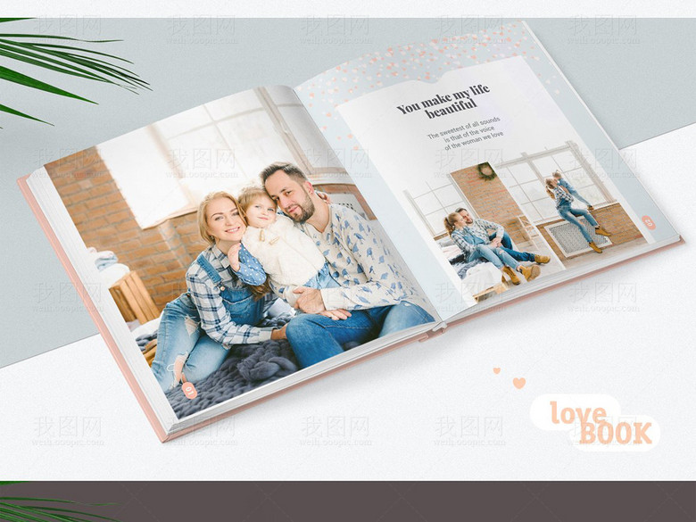摄影写真8x8相册相簿排版模板(图片编号:16364714)_婚纱照|儿童写真_我图网
