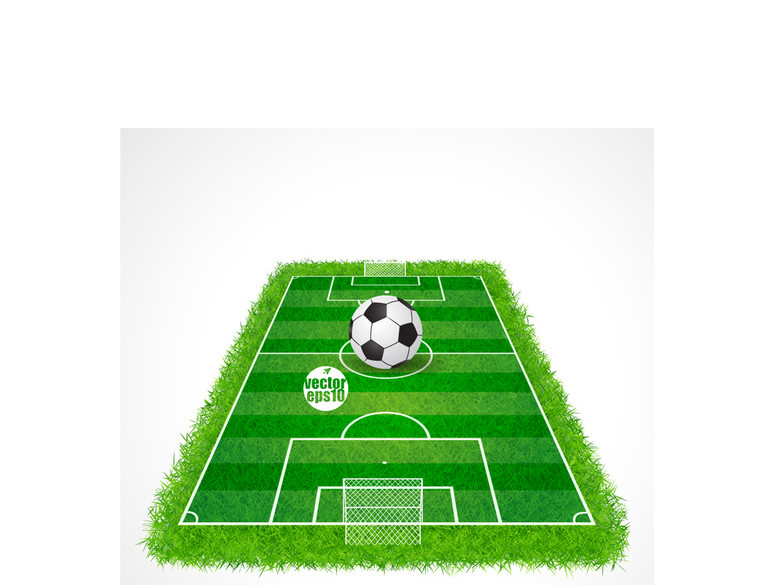 足球场绿茵场教练板队形战术板画板(图片编号