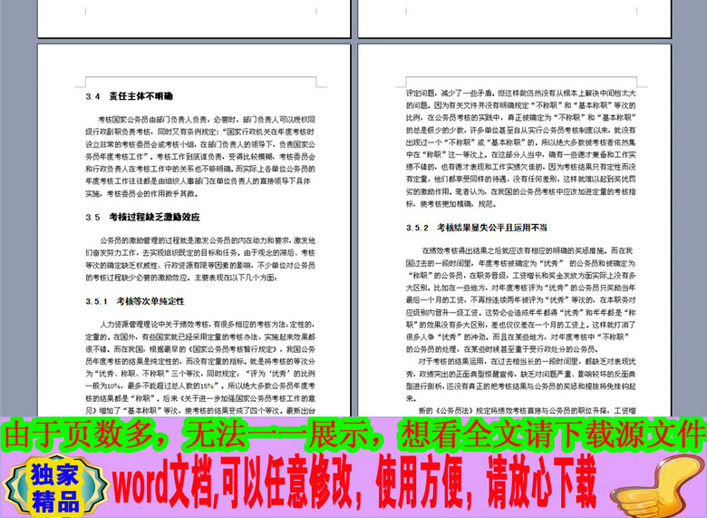 我国公务员考核制度的研究41页(图片编号:163