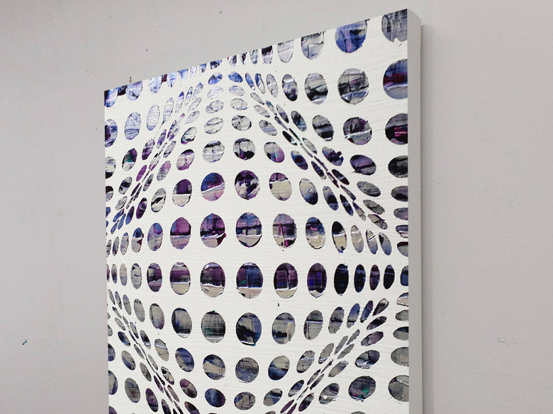 现代时尚创意3D圆点面抽象装饰画(图片编号:1