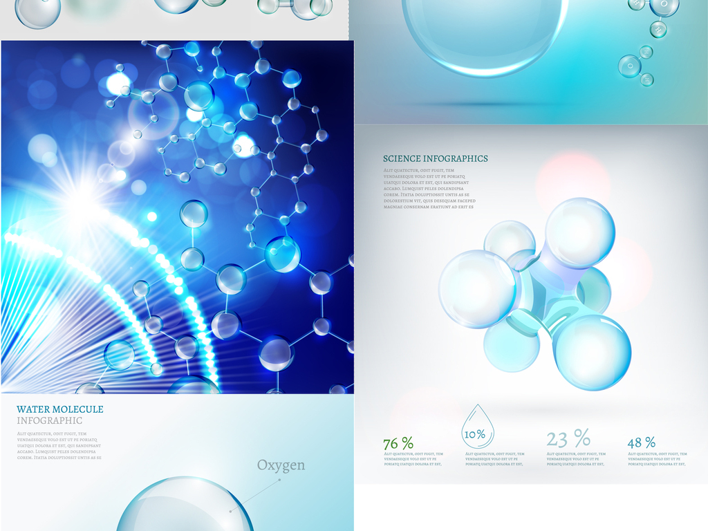 化学分子生物科技水滴科研成果科学研究背景