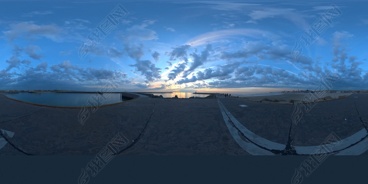 HDR全景贴图HDRI全景天空贴图素材
