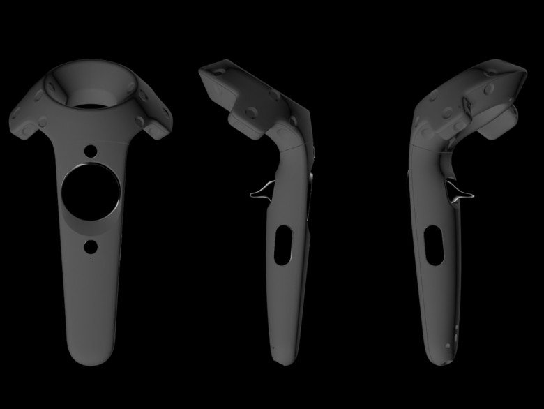 VR头盔VR眼镜VR设备HTC手柄模型(图片编号
