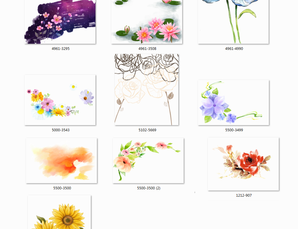 我图网提供精品流行花卉素材手绘鲜花png免抠素材下载,作品模板源文件可以编辑替换,设计作品简介: 花卉素材手绘鲜花png免抠素材 位图, RGB格式高清大图,使用软件为 Photoshop CC(.png)