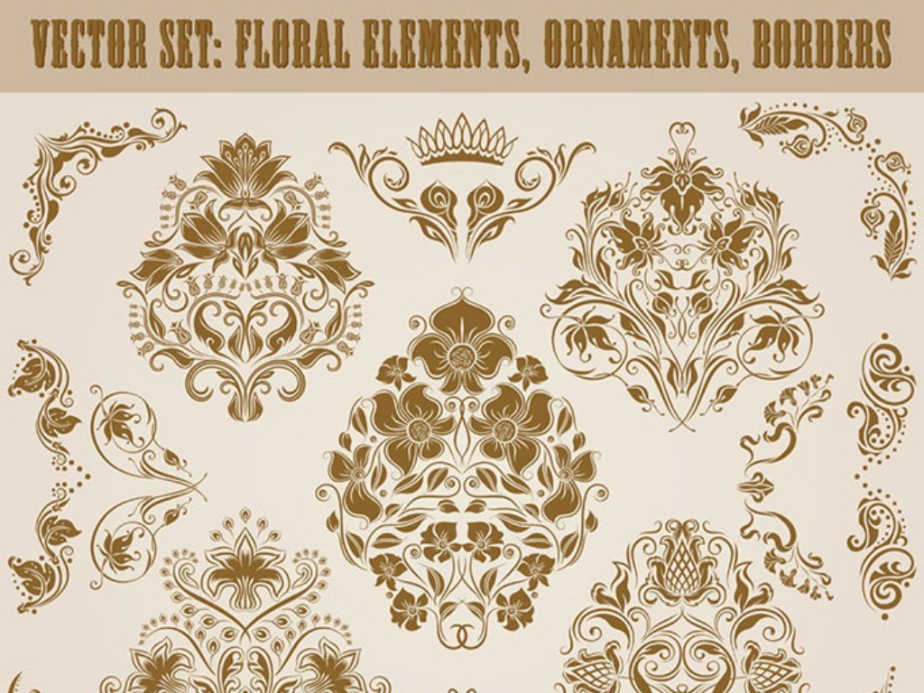 我图网提供精品流行欧式花纹花边矢量图素材下载,作品模板源文件可以编辑替换,设计作品简介: 欧式花纹花边矢量图素材 矢量图, CMYK格式高清大图,使用软件为 Illustrator CS6(.eps) 欧式 矢量 欧式花纹