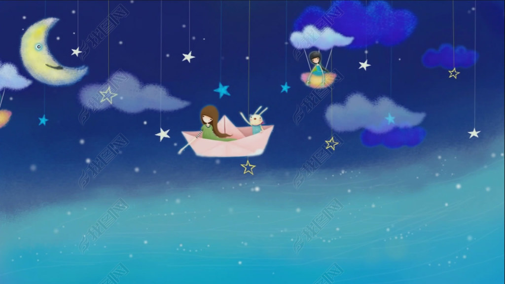 歌曲舞蹈《月亮船》高清视频