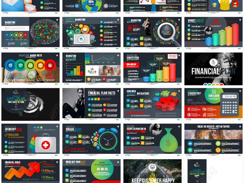 百强企业营销策划成功商业计划书ppt案例(图片