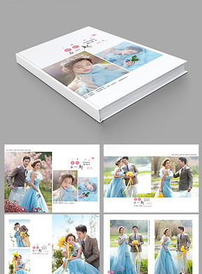 婚纱相册排_婚纱相册排版设计欣赏(2)