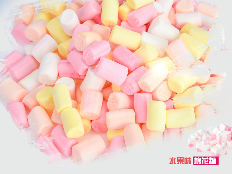 棉花糖零食促销海报(图片编号:16423951)_PO