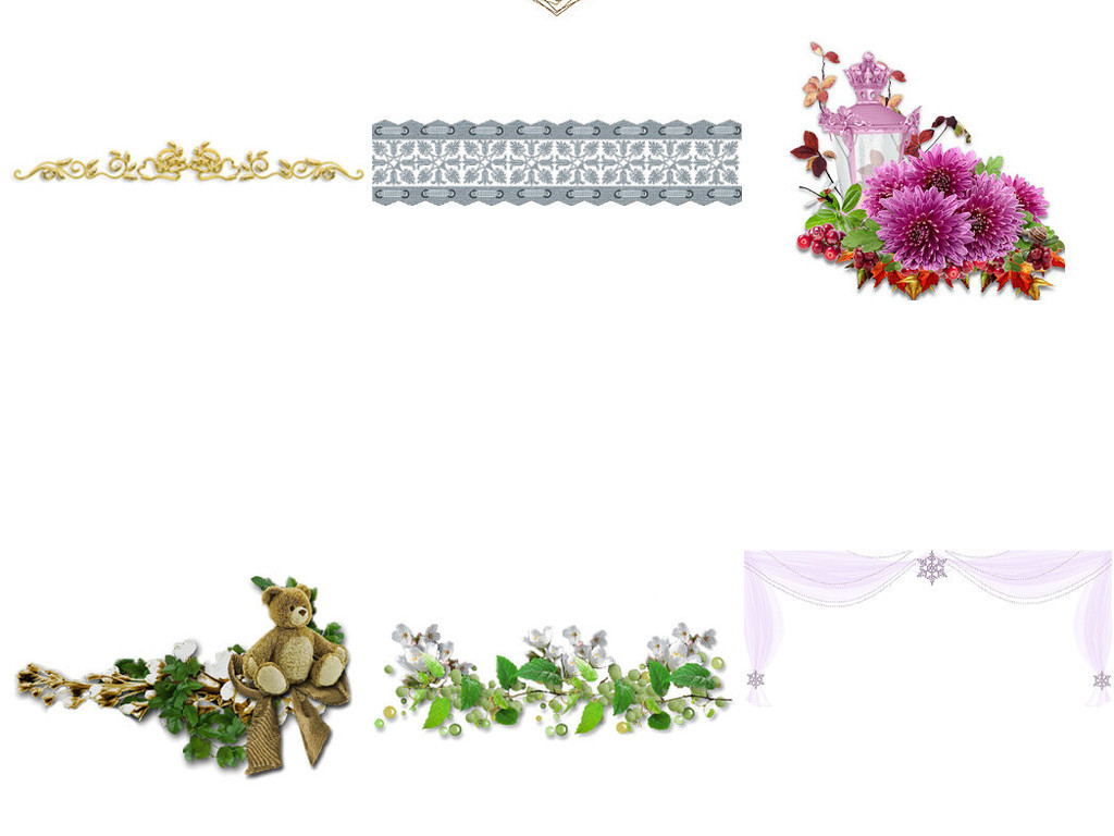 设计师ps免抠图透明素材汇集5