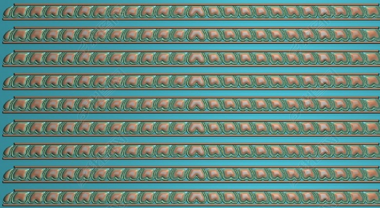 精雕图浮雕图洋花莲花底座压条茶几压花压条束