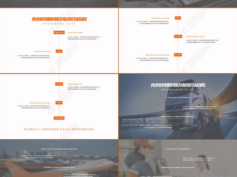 申通快递品牌宣传企业简介公司简介PPT模版(