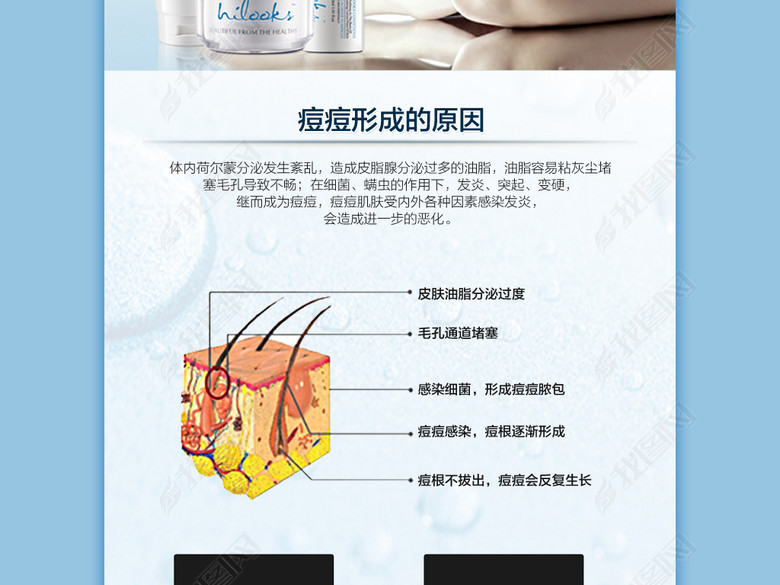 淘宝祛痘保湿美白化妆品详情(图片编号:16473