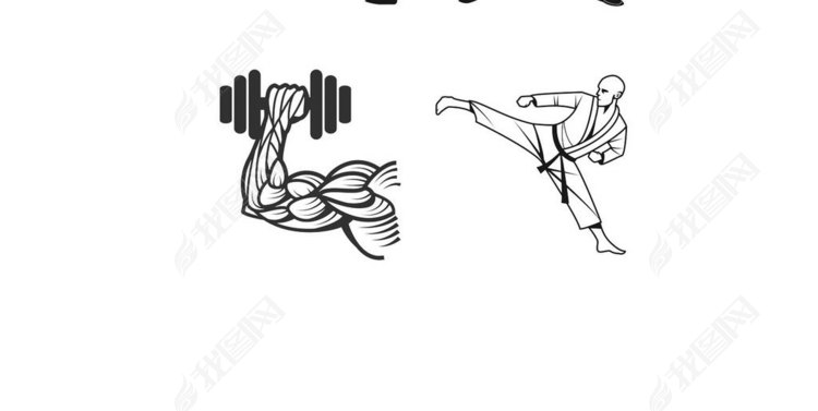 运动肌肉男雄起健壮胸肌腹肌八块腹肌