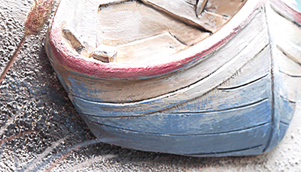 北欧现代简约素雅新中式浮雕立体玄关装饰画