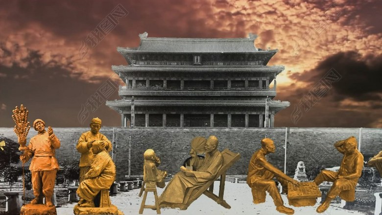 配乐成品前门情思大碗茶经典老歌(图片编号:1