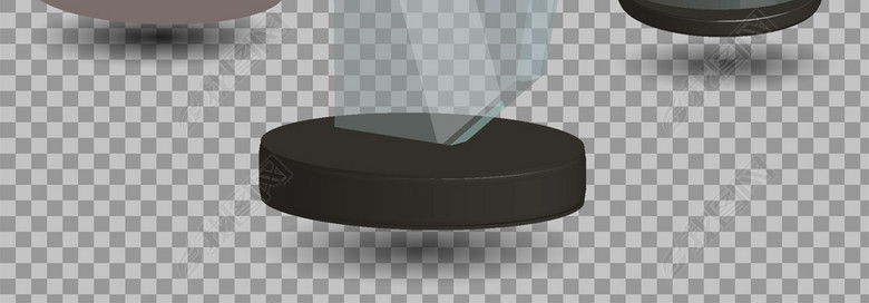 5AI扁平化手绘玻璃奖杯矢量素材(分层可编辑)