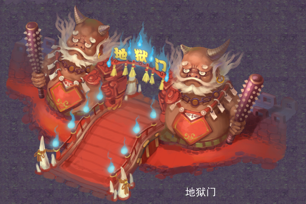 卡通地狱-地狱门