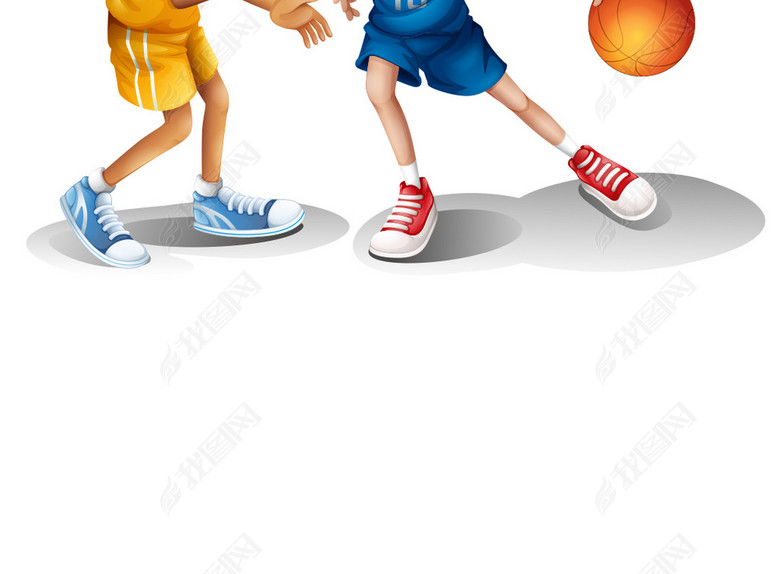 卡通可爱运动少年投篮球图片下载ai素材