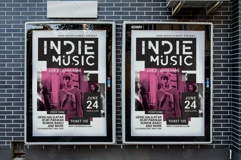 时尚潮流杂志风格,潮牌产品推广,潮人服饰促销