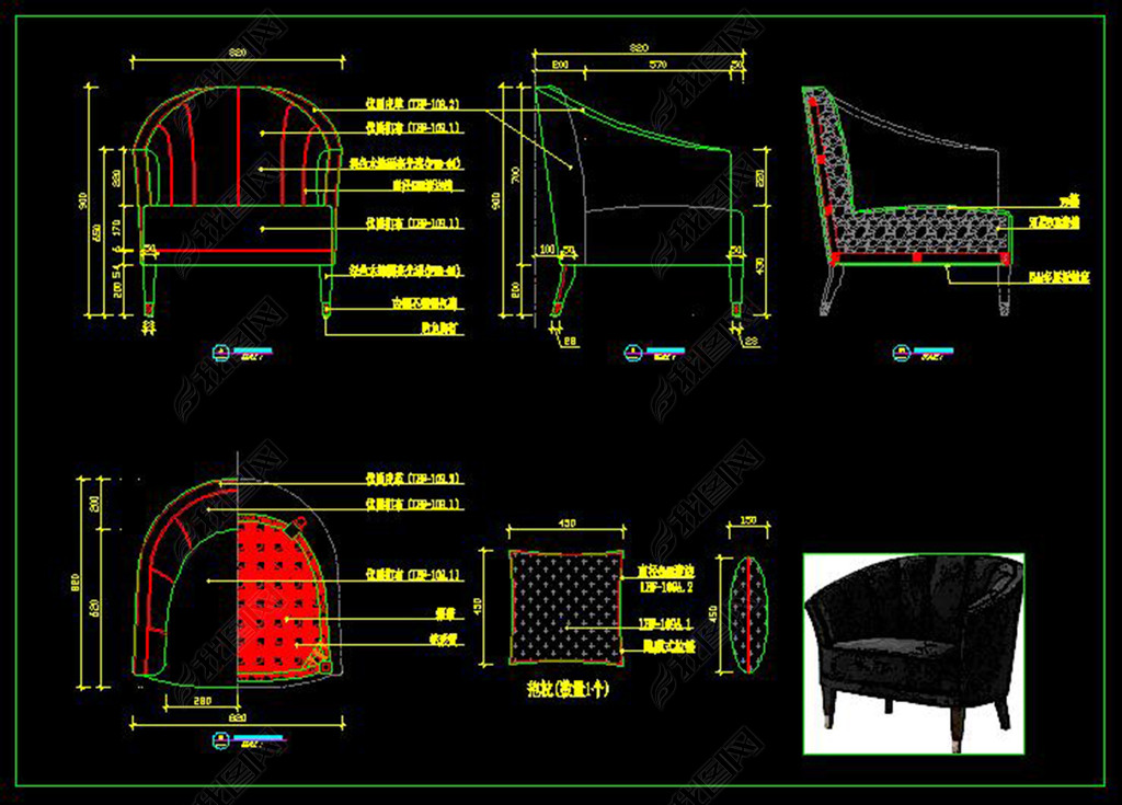 CADͼɳ002Ҿͼֽ