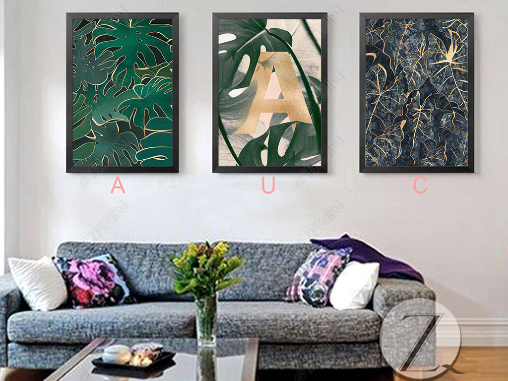 装饰画怎么安装的 jpg