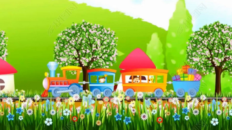 少儿舞蹈箱子里的梦舞蹈LED大屏动态背景(图