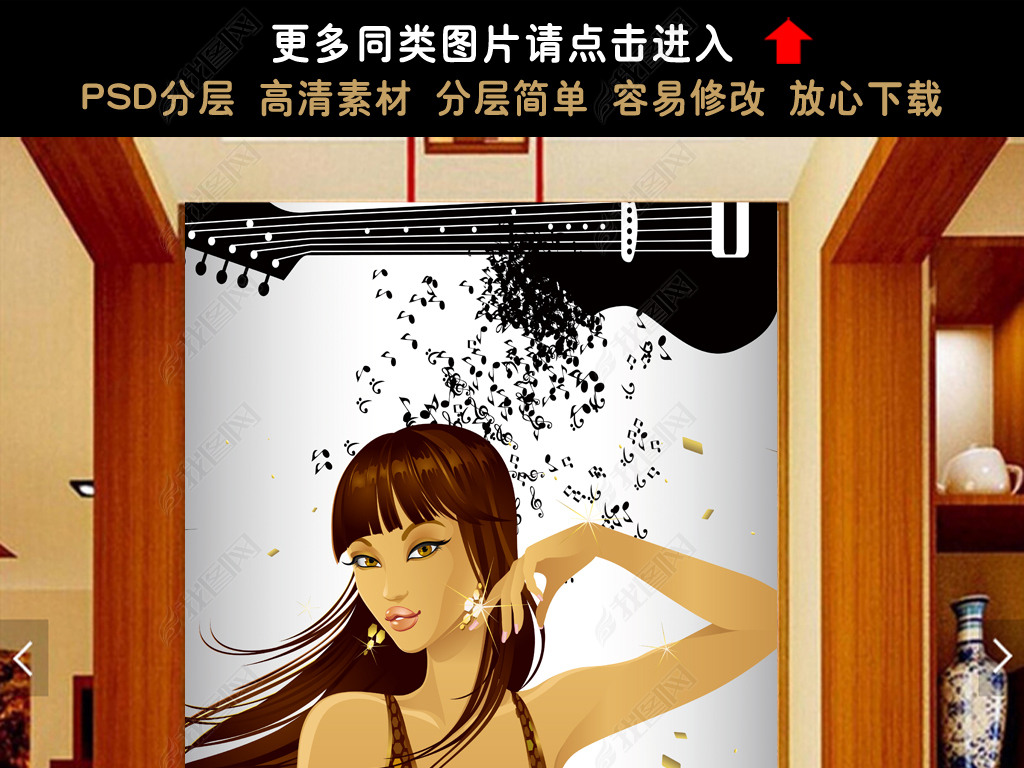 金悦音符KTV酒吧迪厅舞厅美女工装玄关