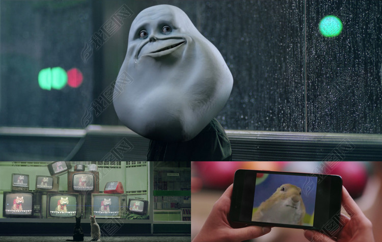 尴尬搞笑娱乐模板素材_高清MP4格式下载(视频