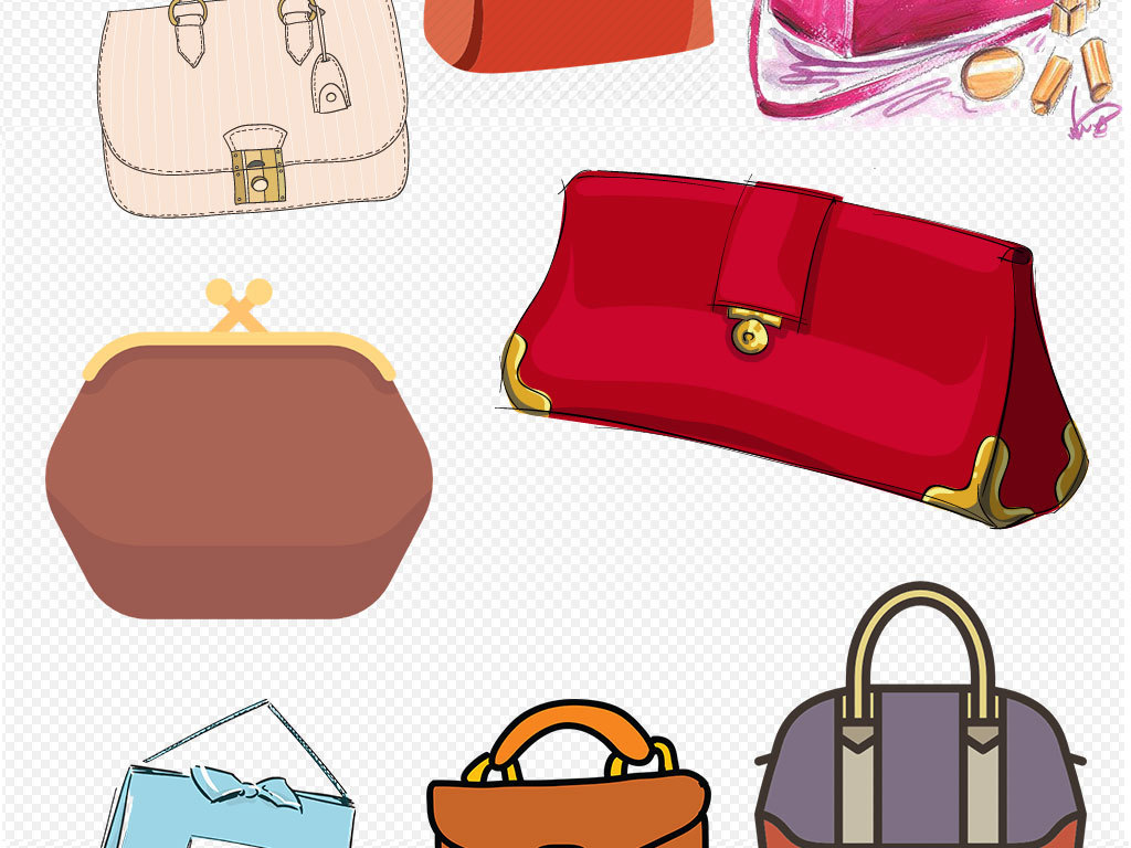 高端化妆品奢侈品包包香水LOGO鞋.图片设计