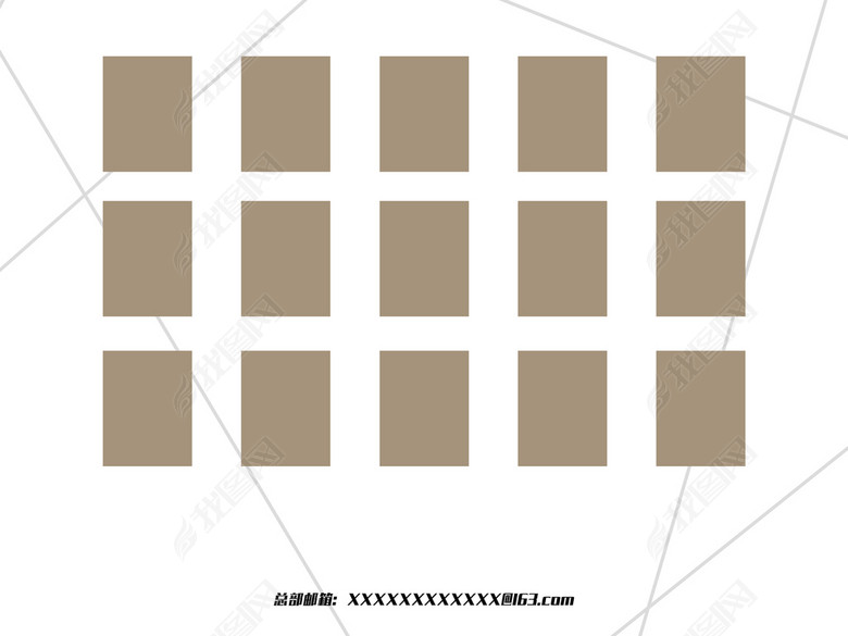 集团公司管理层员工组织架构文化公示展板(图