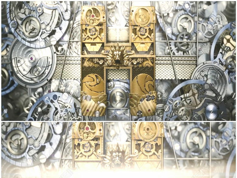 华谊兄弟个性电影开场片头背景高清视频素材(