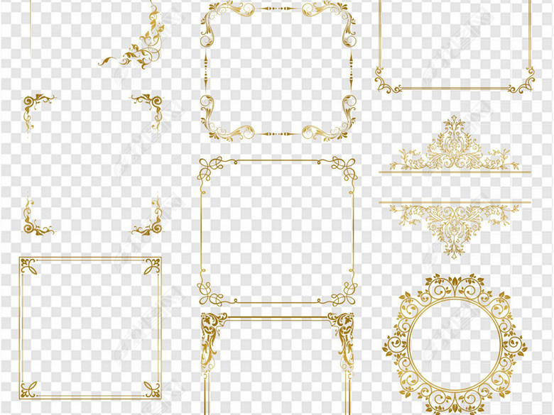 欧式花纹花边分隔符底纹欧式psd图片下载psd