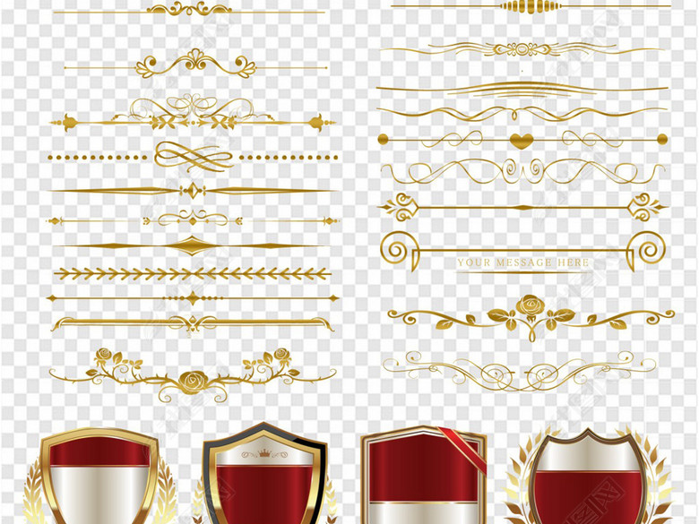 欧式花纹花边分隔符底纹欧式psd图片下载psd