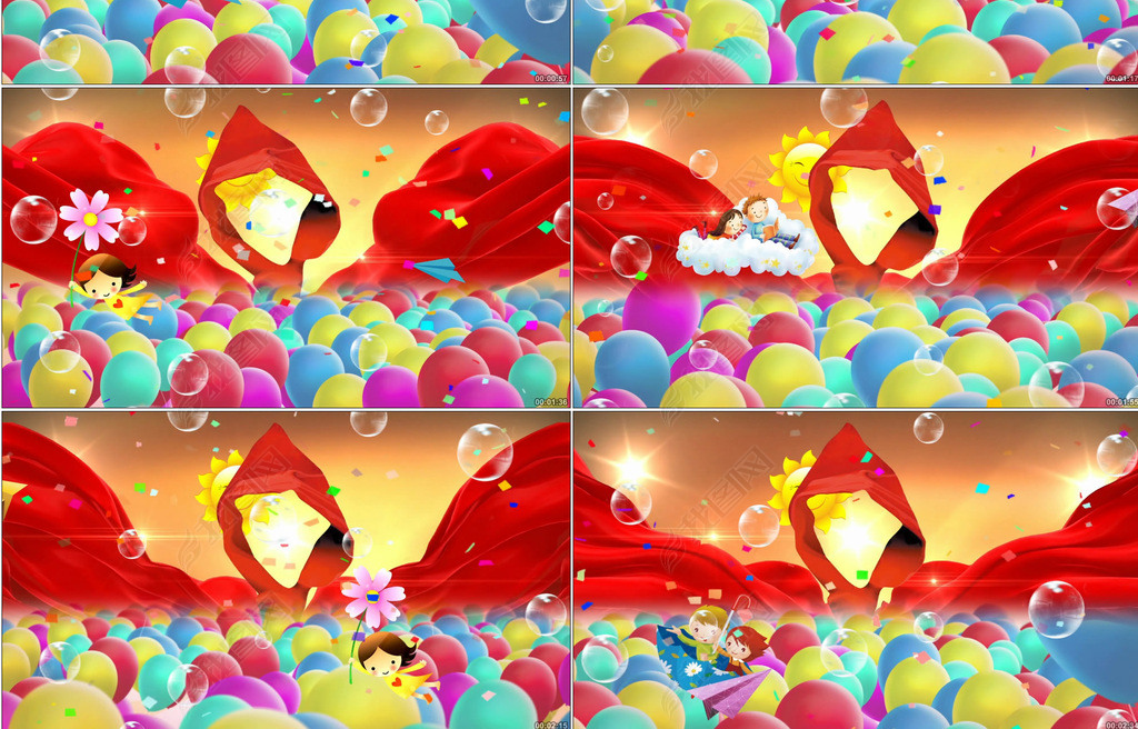 红领巾飘起来儿童歌曲配乐成品