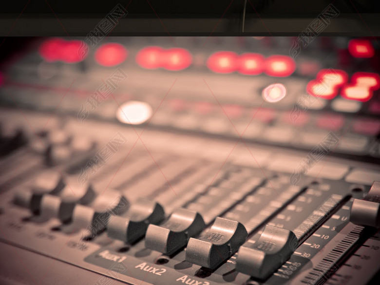 麦克风网络直播主播歌手电台主持人电影素材图