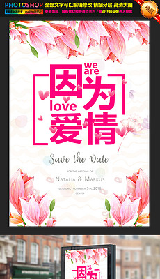 婚纱海报字体_字体设计海报(3)